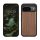 Kwmobile калъф за Google Pixel 9/Pixel 9 Pro, кафяв, дърво/силикон, KWM000020PJ001C