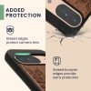 Kwmobile калъф за Google Pixel 9/Pixel 9 Pro, кафяв, дърво/силикон, KWM000020PT002C
