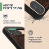 Kwmobile калъф за Google Pixel 9/Pixel 9 Pro, кафяв, дърво/силикон, KWM000020PT003C