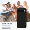Kwmobile калъф за Google Pixel 9 Pro XL, черен, силиконов, KWM000020PU004C