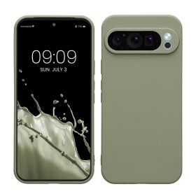   Kwmobile калъф за Google Pixel 9 Pro XL, светло зелен, силиконов, KWM000020PU007C