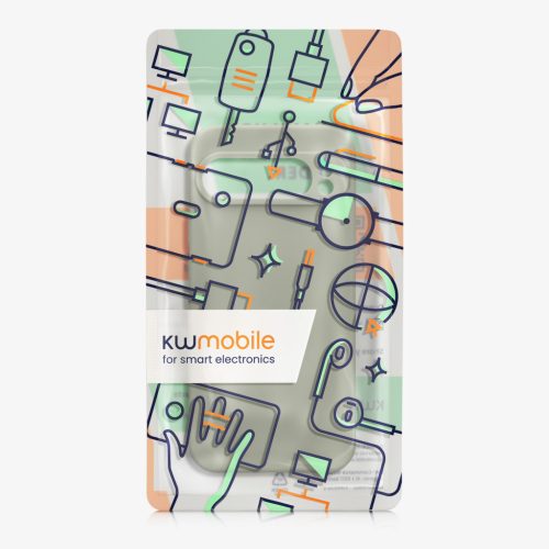 Kwmobile калъф за Google Pixel 9 Pro XL, светло зелен, силиконов, KWM000020PU007C