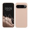 Kwmobile калъф за Google Pixel 9 Pro XL, кремав, силиконов, KWM000020PV001C