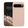 Kwmobile калъф за Google Pixel 9 Pro XL, кремав, силиконов, KWM000020PV001C