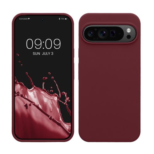 Kwmobile калъф за Google Pixel 9 Pro XL, лилав, силиконов, KWM000020PV003C
