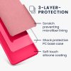Kwmobile калъф за Google Pixel 9 Pro XL, розов, силиконов, KWM000020PV005C