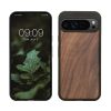 Kwmobile калъф за Google Pixel 9 Pro XL, кафяв, дърво/силикон, KWM000020PX001C
