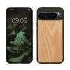 Kwmobile калъф за Google Pixel 9 Pro XL, кафяв, дърво/силикон, KWM000020PX002C