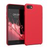 Kwmobile калъф за Apple iPhone SE (2022)/iPhone SE (2020)/iPhone 8, червен, силиконов, KWM0000085I142C