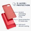 Kwmobile калъф за Apple iPhone SE (2022)/iPhone SE (2020)/iPhone 8, червен, силиконов, KWM0000085I142C