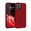 Kwmobile калъф за Apple iPhone 12/iPhone 12 Pro, червен, силиконов, KWM000011JP101C
