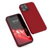 Kwmobile калъф за Apple iPhone 12/iPhone 12 Pro, червен, силиконов, KWM000011JP101C