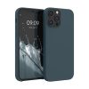 Kwmobile калъф за Apple iPhone 12 Pro Max, тъмнозелен, силиконов, KWM000011JR082C