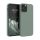 Kwmobile калъф за Apple iPhone 12 Pro Max, зелен, силиконов, KWM000011JR084C