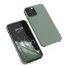 Kwmobile калъф за Apple iPhone 12 Pro Max, зелен, силиконов, KWM000011JR084C
