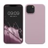 Kwmobile калъф за Apple iPhone 14, светло лилав, силиконов, KWM000016NI047C