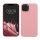 Kwmobile калъф за Apple iPhone 14, светло розов, силиконов, KWM000016NI048C