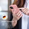Kwmobile калъф за Apple iPhone 14, светло розов, силиконов, KWM000016NI048C