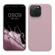 Kwmobile калъф за Apple iPhone 14 Pro Max, светло лилав, силиконов, KWM000016NL044C