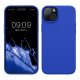 Kwmobile калъф за Apple iPhone 15 Plus, син, силиконов, KWM000020CB009C