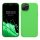 Kwmobile калъф за Apple iPhone 15 Plus, зелен, силиконов, KWM000020CB010C