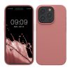 Kwmobile калъф за Apple iPhone 15 Pro, розов, силиконов, KWM000020CC036C