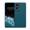 Kwmobile калъф за Motorola Moto G85, син, силиконов, KWM000022TR003C