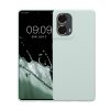 Kwmobile калъф за Motorola Moto G85, светло зелен, силиконов, KWM000022TR004C