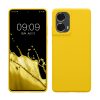 Kwmobile калъф за Motorola Moto G85, жълт, силиконов, KWM000022TR006C