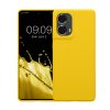 Kwmobile калъф за Motorola Moto G85, жълт, силиконов, KWM000022TR006C