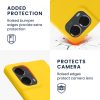 Kwmobile калъф за Motorola Moto G85, жълт, силиконов, KWM000022TR006C
