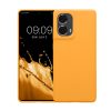 Kwmobile калъф за Motorola Moto G85, оранжев, силиконов, KWM000022TR007C