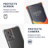 Kwmobile калъф с връзка за Motorola Moto G85, прозрачен/черен, силиконов, KWM000022TS001C