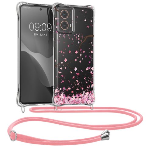Kwmobile калъф с връзка за Motorola Moto G85, многоцветен, силиконов, KWM000022TT001C