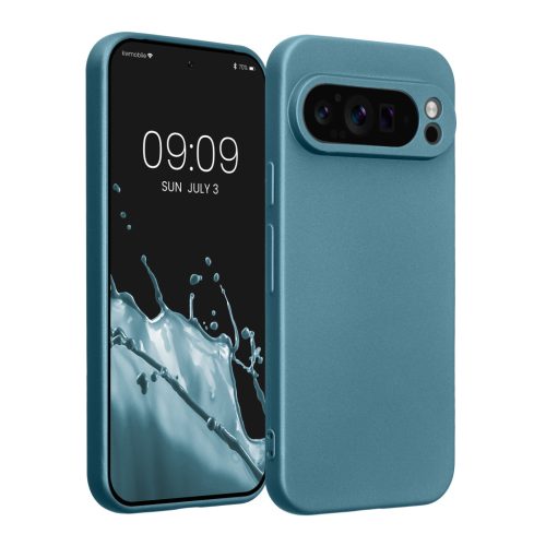 Kwmobile калъф за Google Pixel 9 Pro, син, силиконов, KWM000020PP001C