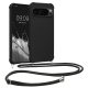Kwmobile калъф с връзка за Google Pixel 9/Pixel 9 Pro, черен, силиконов, KWM000020PY001C