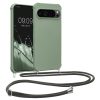 Kwmobile калъф с връзка за Google Pixel 9/Pixel 9 Pro, светло зелен, силиконов, KWM000020PY003C