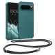 Kwmobile калъф с връзка за Google Pixel 9/Pixel 9 Pro, зелен, силиконов, KWM000020PY005C