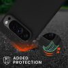 Kwmobile калъф с връзка за връзка за Google Pixel 9 Pro XL, черен, силиконов, KWM000020PZ001C