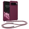 Kwmobile калъф с връзка за връзка за Google Pixel 9 Pro XL, лилав, силиконов, KWM000020PZ004C
