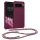 Kwmobile калъф с връзка за връзка за Google Pixel 9 Pro XL, лилав, силиконов, KWM000020PZ004C
