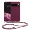 Kwmobile калъф с връзка за връзка за Google Pixel 9 Pro XL, лилав, силиконов, KWM000020PZ004C