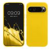 Kwmobile калъф за Google Pixel 9/Pixel 9 Pro, жълт, силиконов, KWM000020QA003C
