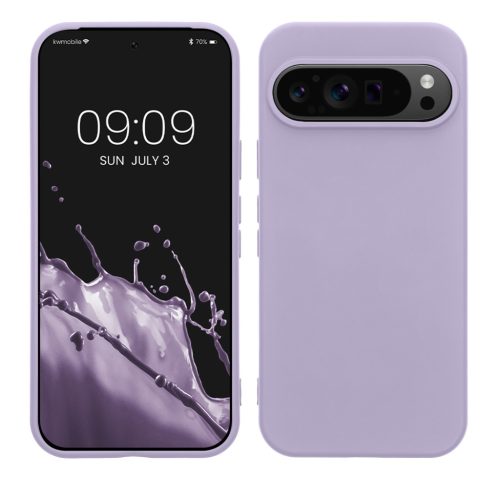 Kwmobile калъф за Google Pixel 9/Pixel 9 Pro, син, силиконов, KWM000020QA004C