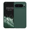 Kwmobile калъф за Google Pixel 9 Pro XL, тъмнозелен, силиконов, KWM000020QB002C