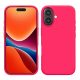 Kwmobile калъф за Apple iPhone 16, розов, силиконов, KWM000022TU001C