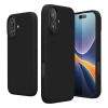 Kwmobile калъф за Apple iPhone 16, черен, силиконов, KWM000022TU006C