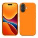 Kwmobile калъф за Apple iPhone 16, оранжев, силиконов, KWM000022TU007C