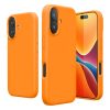Kwmobile калъф за Apple iPhone 16, оранжев, силиконов, KWM000022TU007C