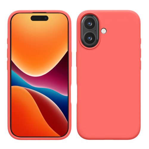 Kwmobile калъф за Apple iPhone 16, розов, силиконов, KWM000022TU008C